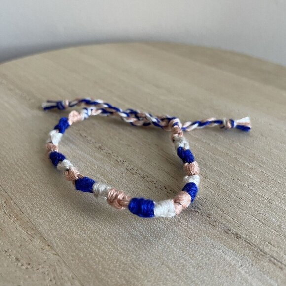 Roma Bracelet, anklet, trendy, comfortable, tie, embroidery thread, woven, gift, - Picture 1 of 1